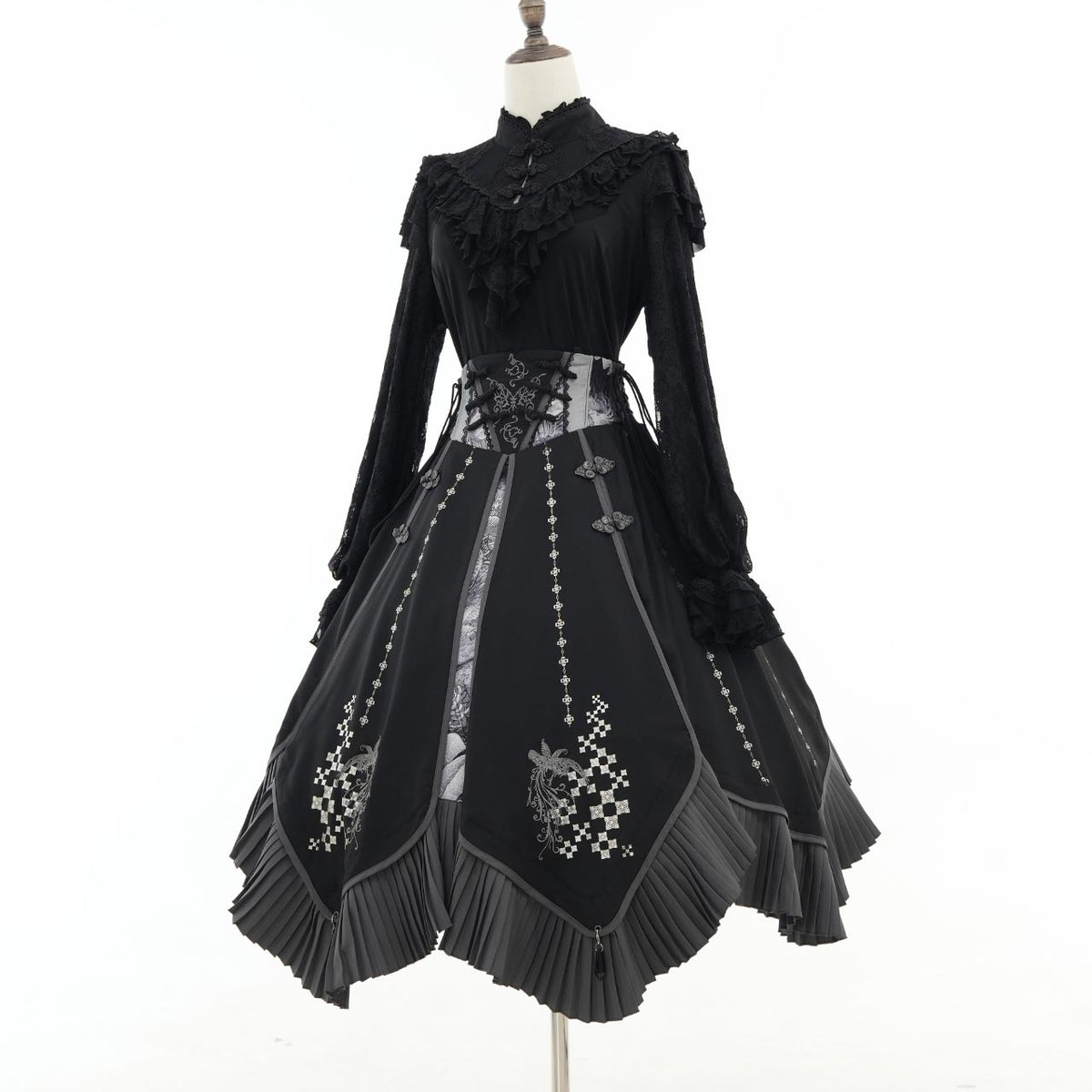 Temari-uta Cut-and-Sew Top 【M】