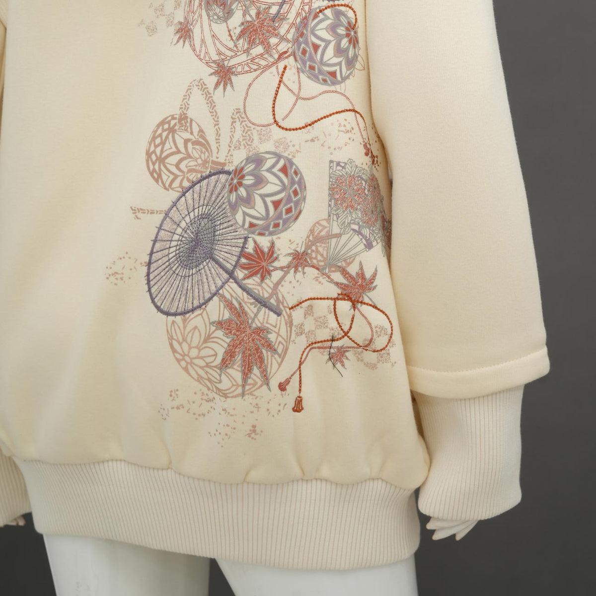 Temari-uta Fleece-Lined Blouson