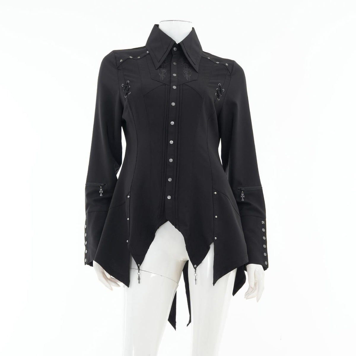 Ancient Crimson Shadow Blouse