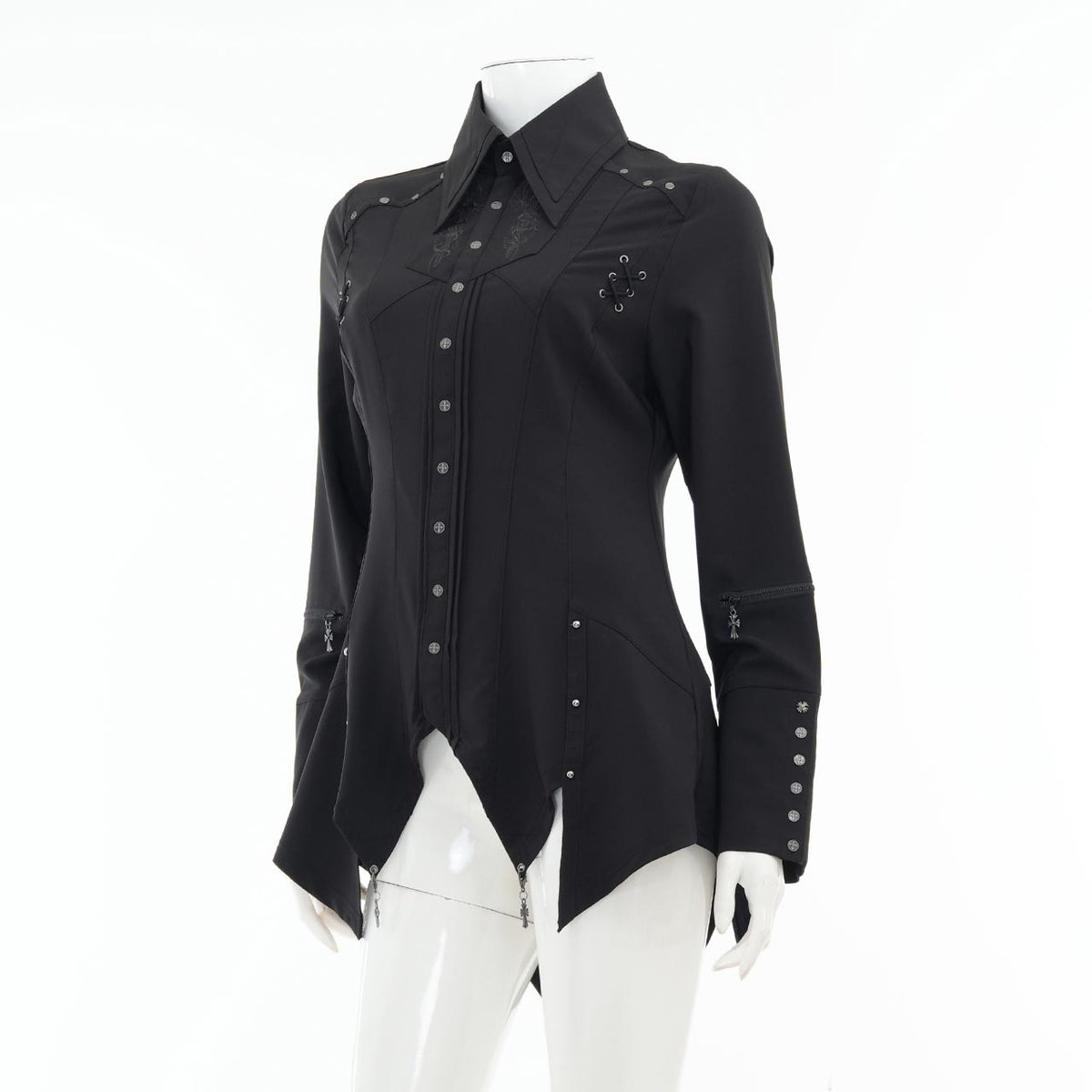 Ancient Crimson Shadow Blouse