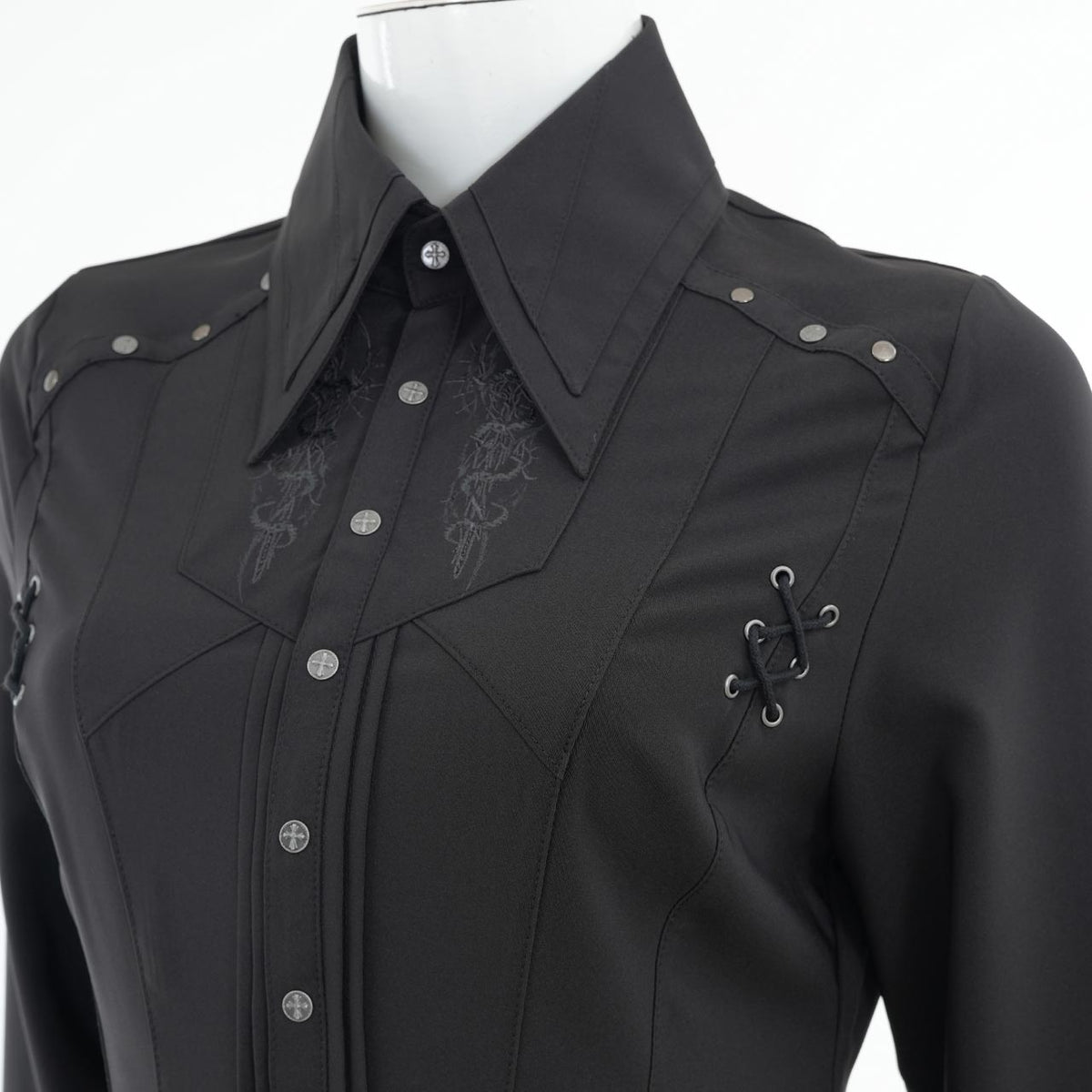 Ancient Crimson Shadow Blouse