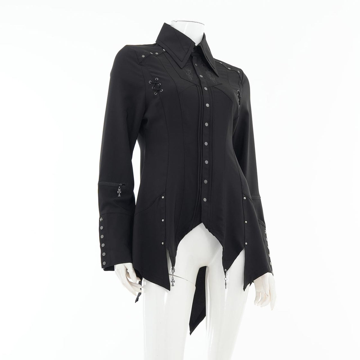 Ancient Crimson Shadow Blouse