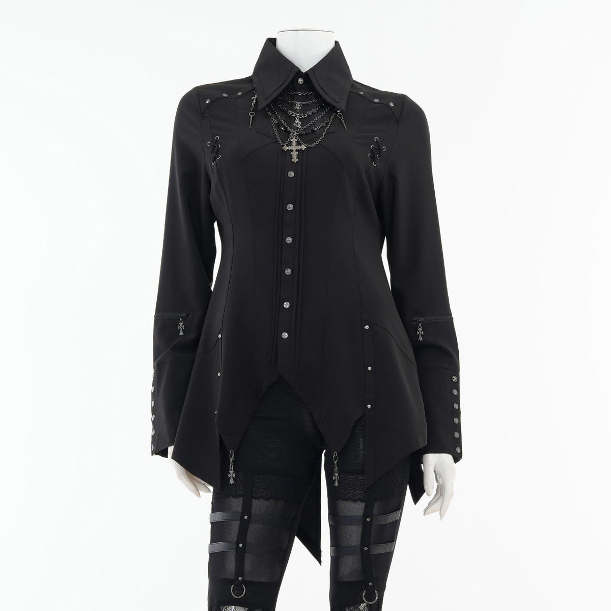 Ancient Crimson Shadow Blouse