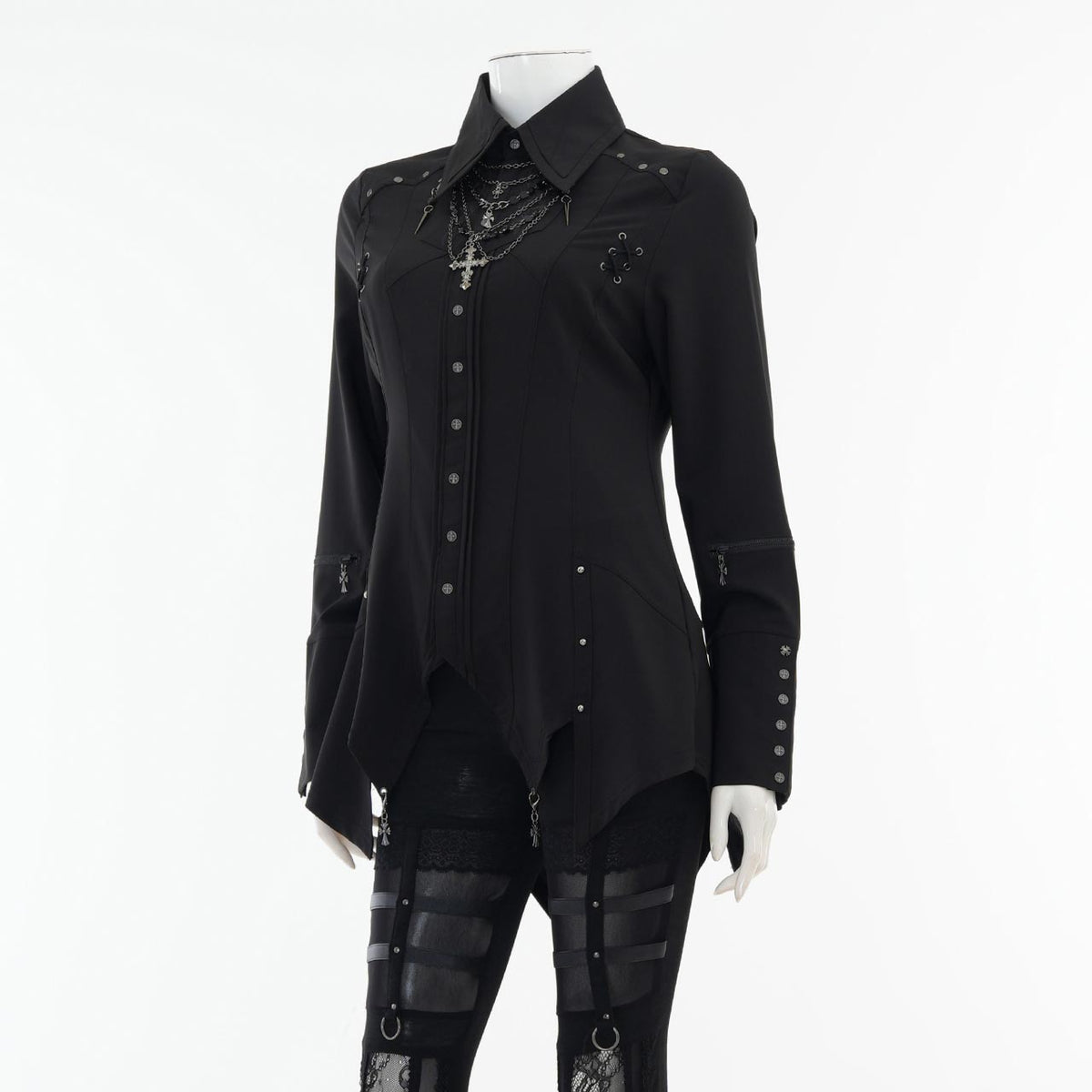 Ancient Crimson Shadow Blouse