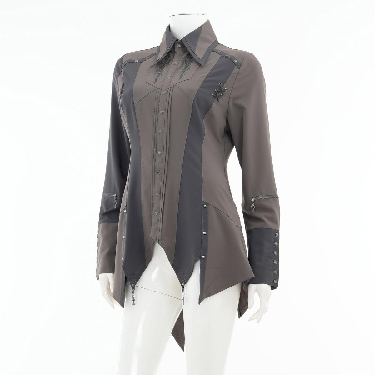 Ancient Crimson Shadow Blouse