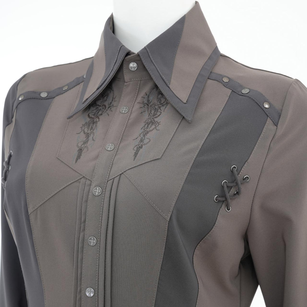 Ancient Crimson Shadow Blouse