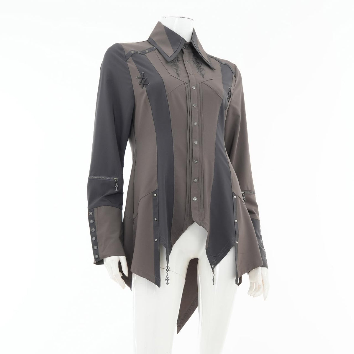 Ancient Crimson Shadow Blouse