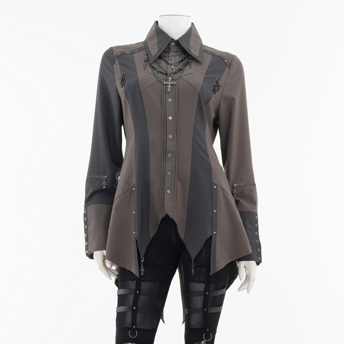 Ancient Crimson Shadow Blouse