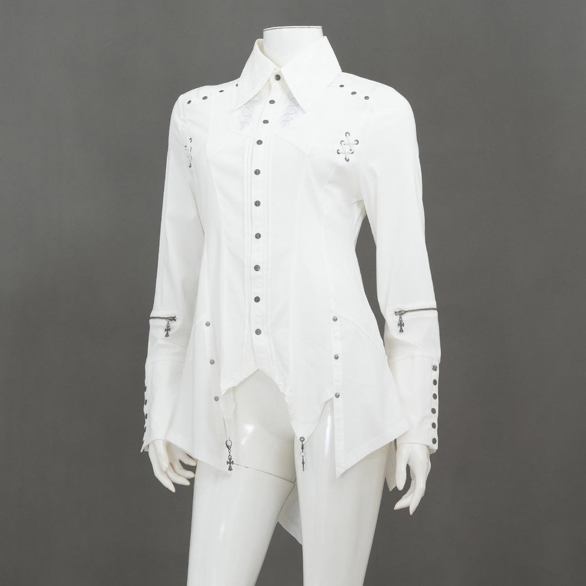 Ancient Crimson Shadow Blouse