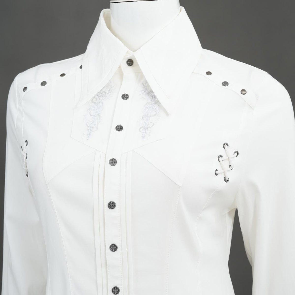 Ancient Crimson Shadow Blouse