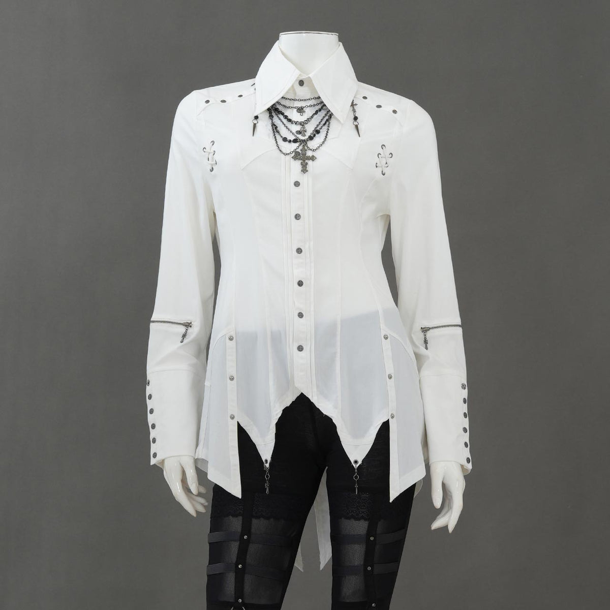 Ancient Crimson Shadow Blouse