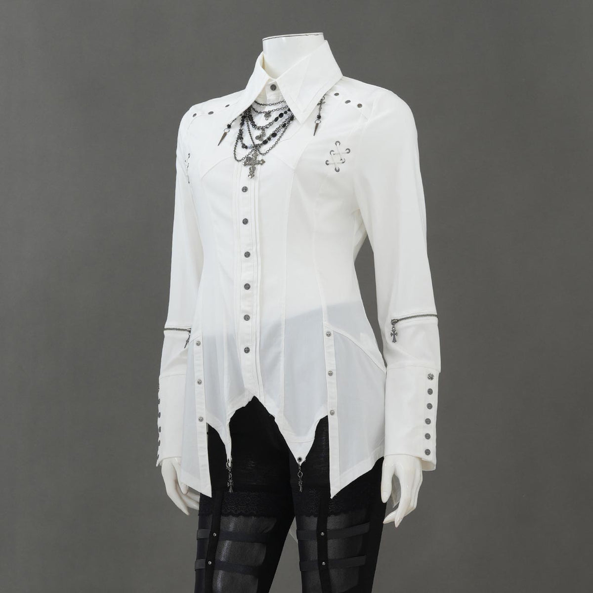 Ancient Crimson Shadow Blouse