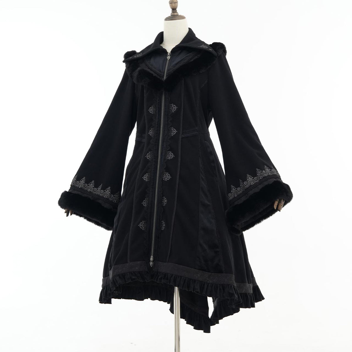 Sogno di una Ballerina Fleece-Lined Coat 【L】