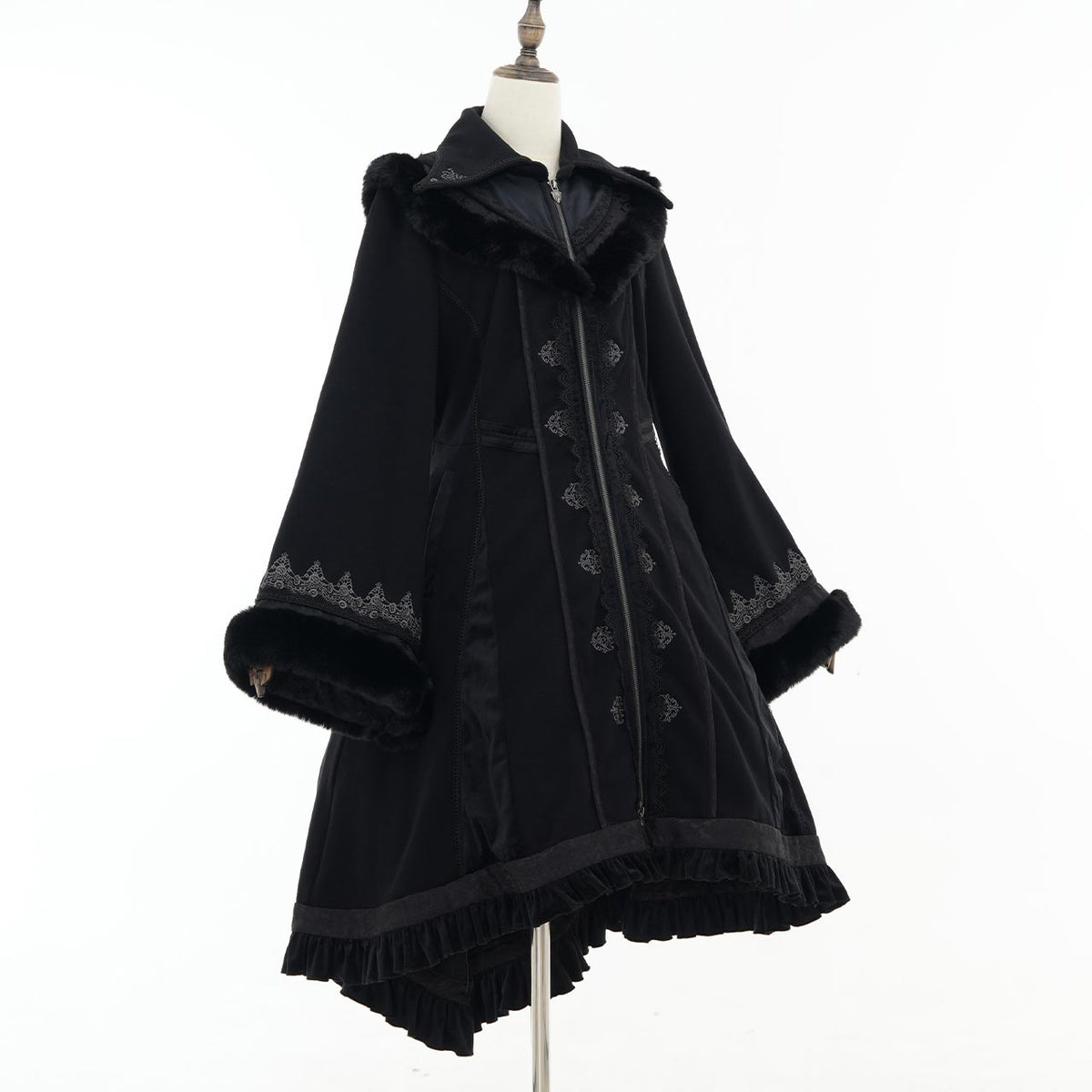 Sogno di una Ballerina Fleece-Lined Coat 【L】