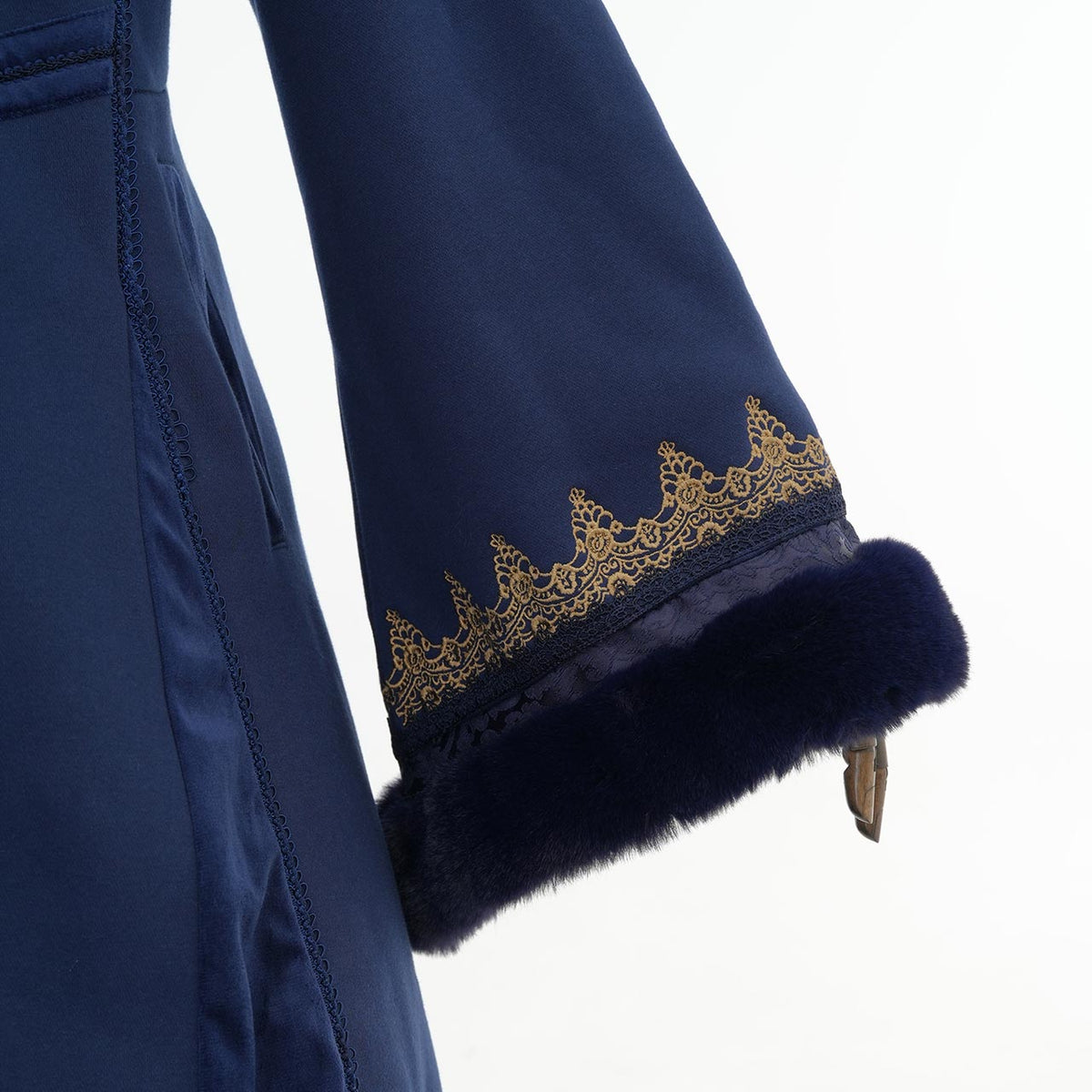 Sogno di una Ballerina Fleece-Lined Coat 【L】