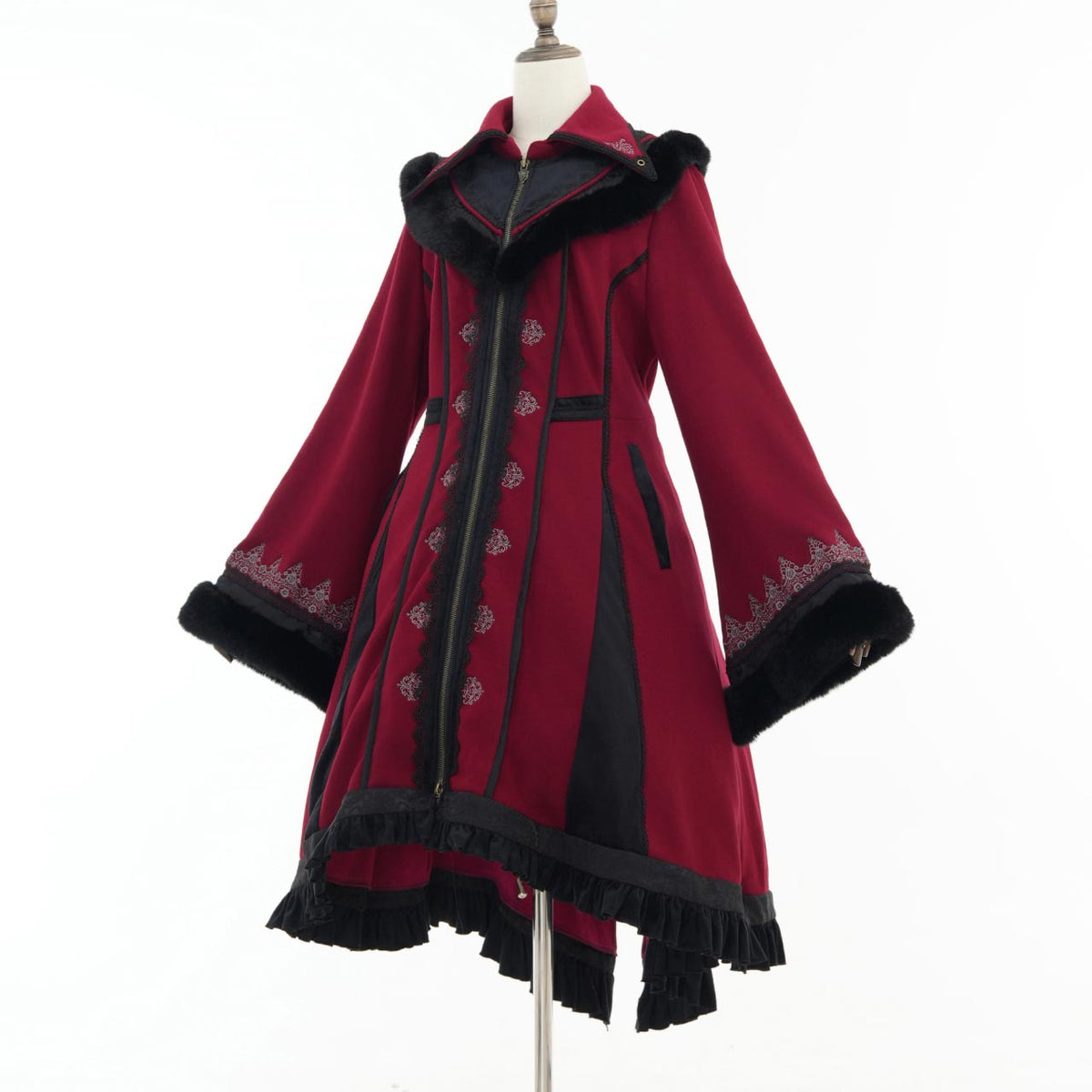 Sogno di una Ballerina Fleece-Lined Coat 【L】