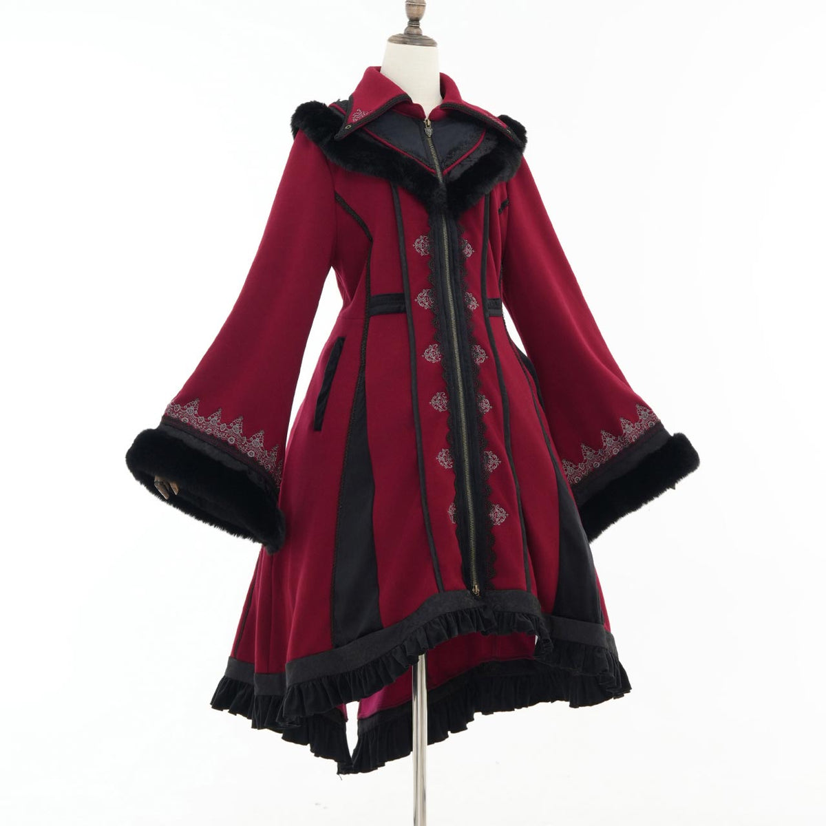 Sogno di una Ballerina Fleece-Lined Coat 【L】