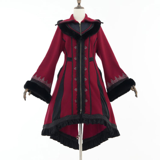 Sogno di una Ballerina Fleece-Lined Coat 【M】