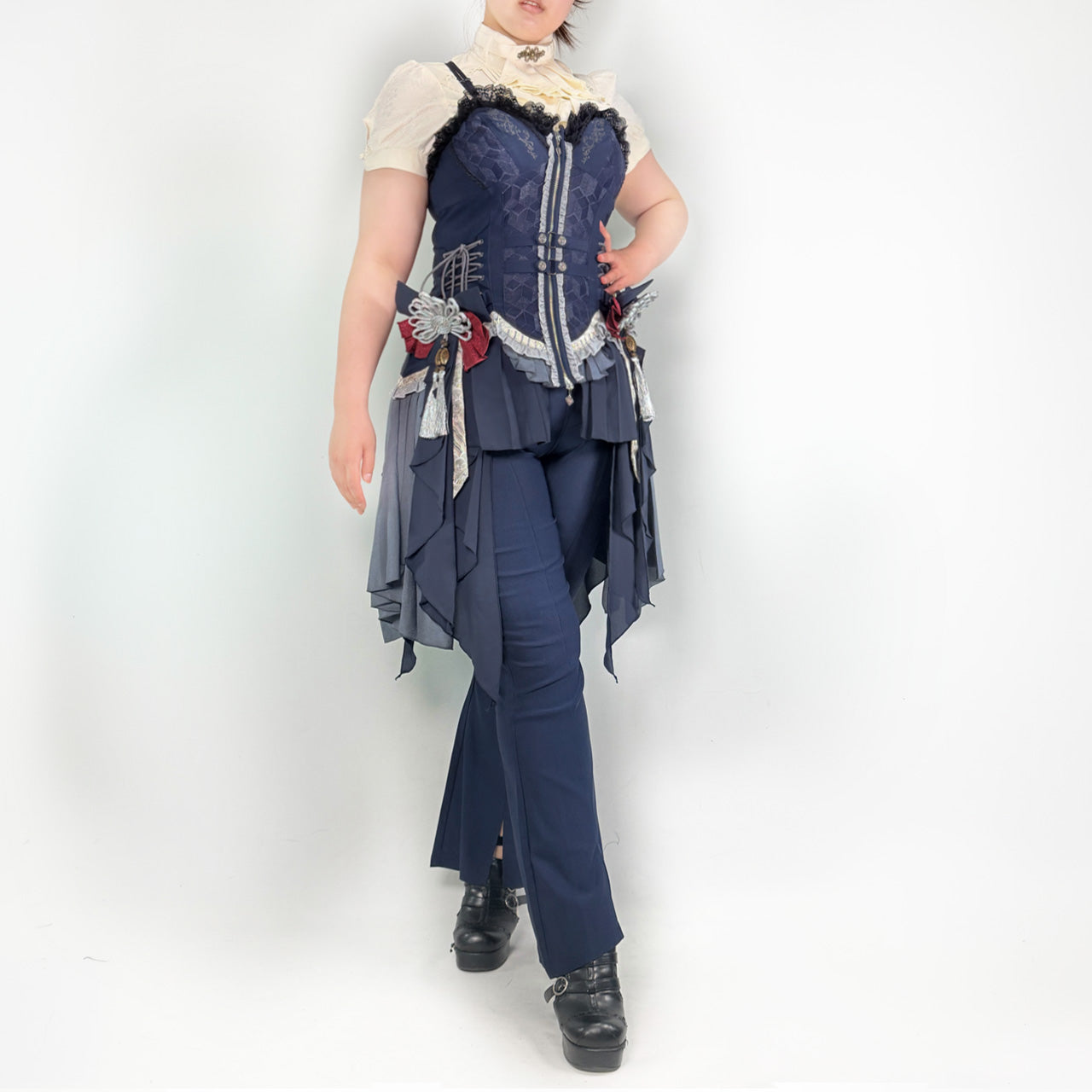 月光幻華 Bustier One-piece dress 【L】