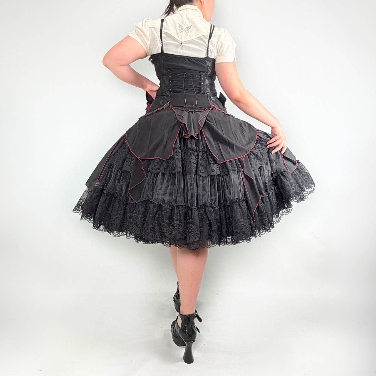 月光幻華 Bustier One-piece dress 【L】