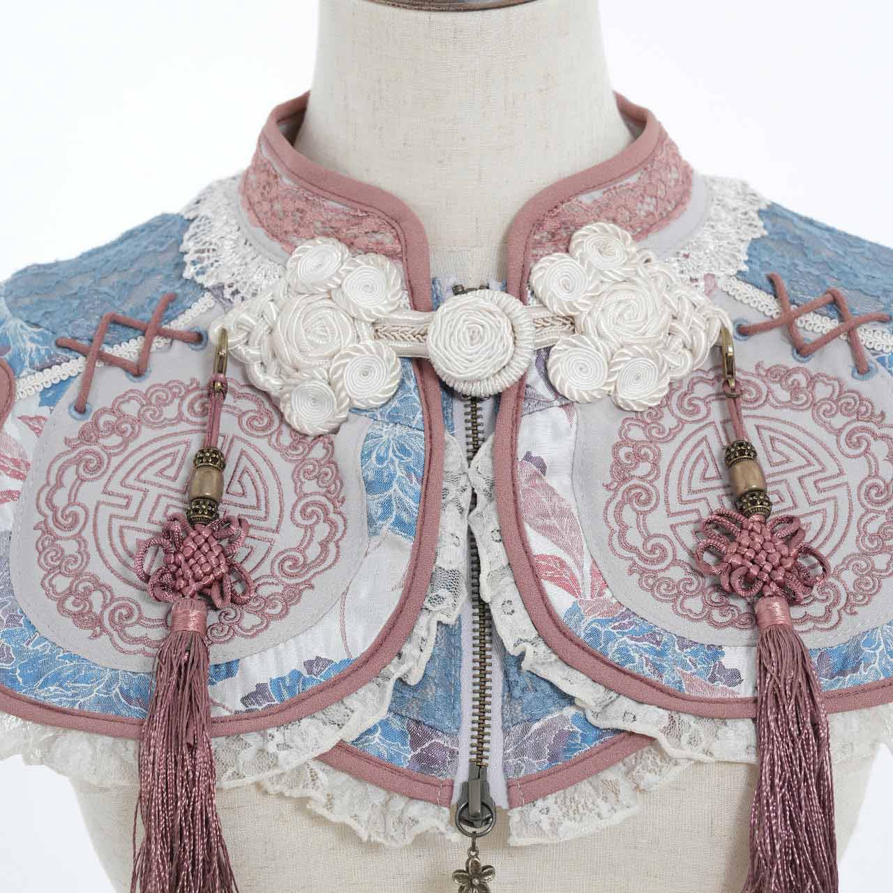 桃花幻夢 飾襟 Decorative Collar