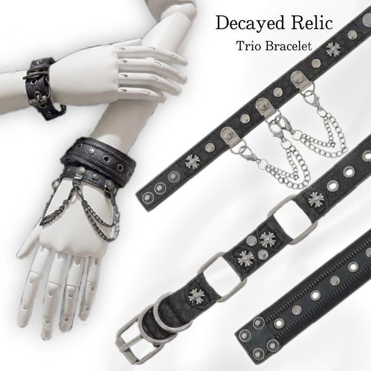 Decayed Relic Trio Bracelet