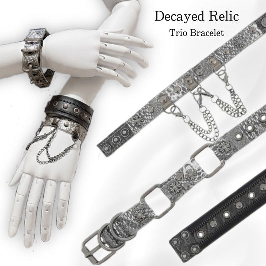 Decayed Relic Trio Bracelet