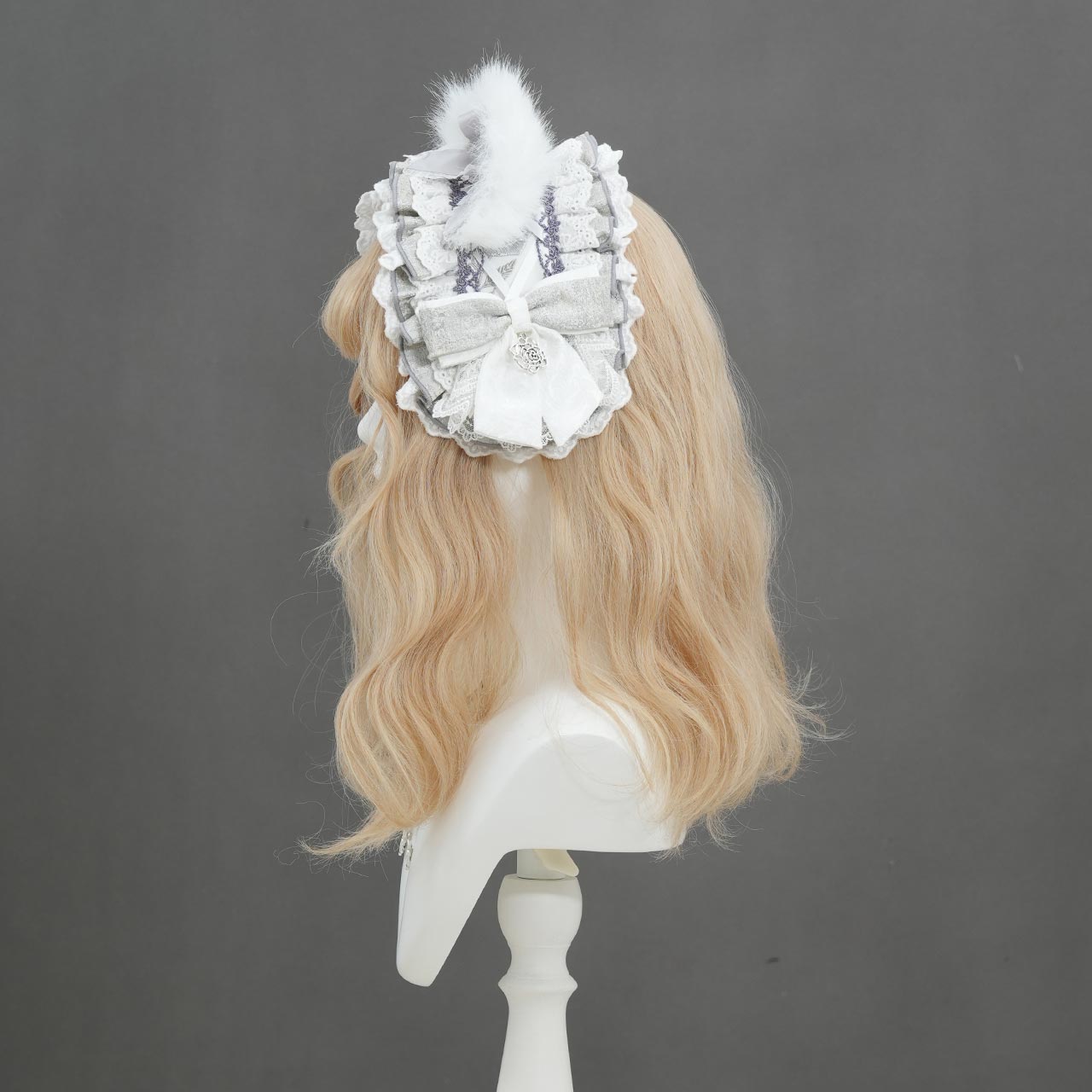 Whimsical Rosy Cats Cat-ear headdress