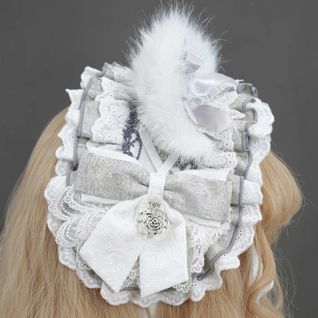 Whimsical Rosy Cats Cat-ear headdress