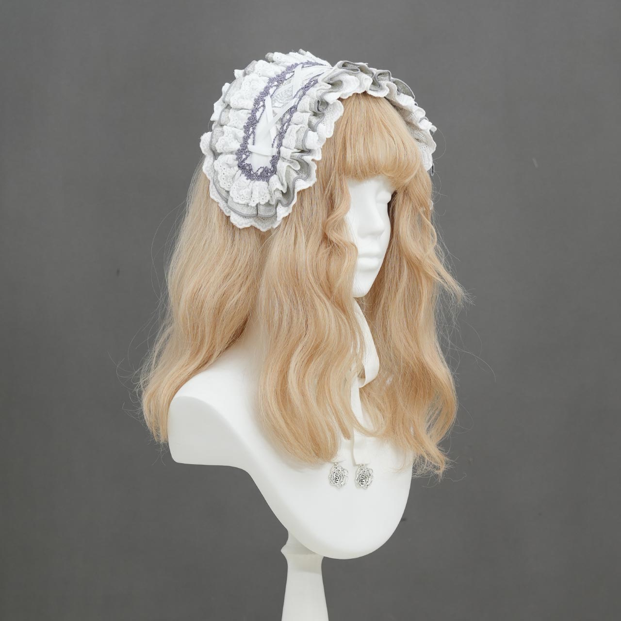 Whimsical Rosy Cats Cat-ear headdress