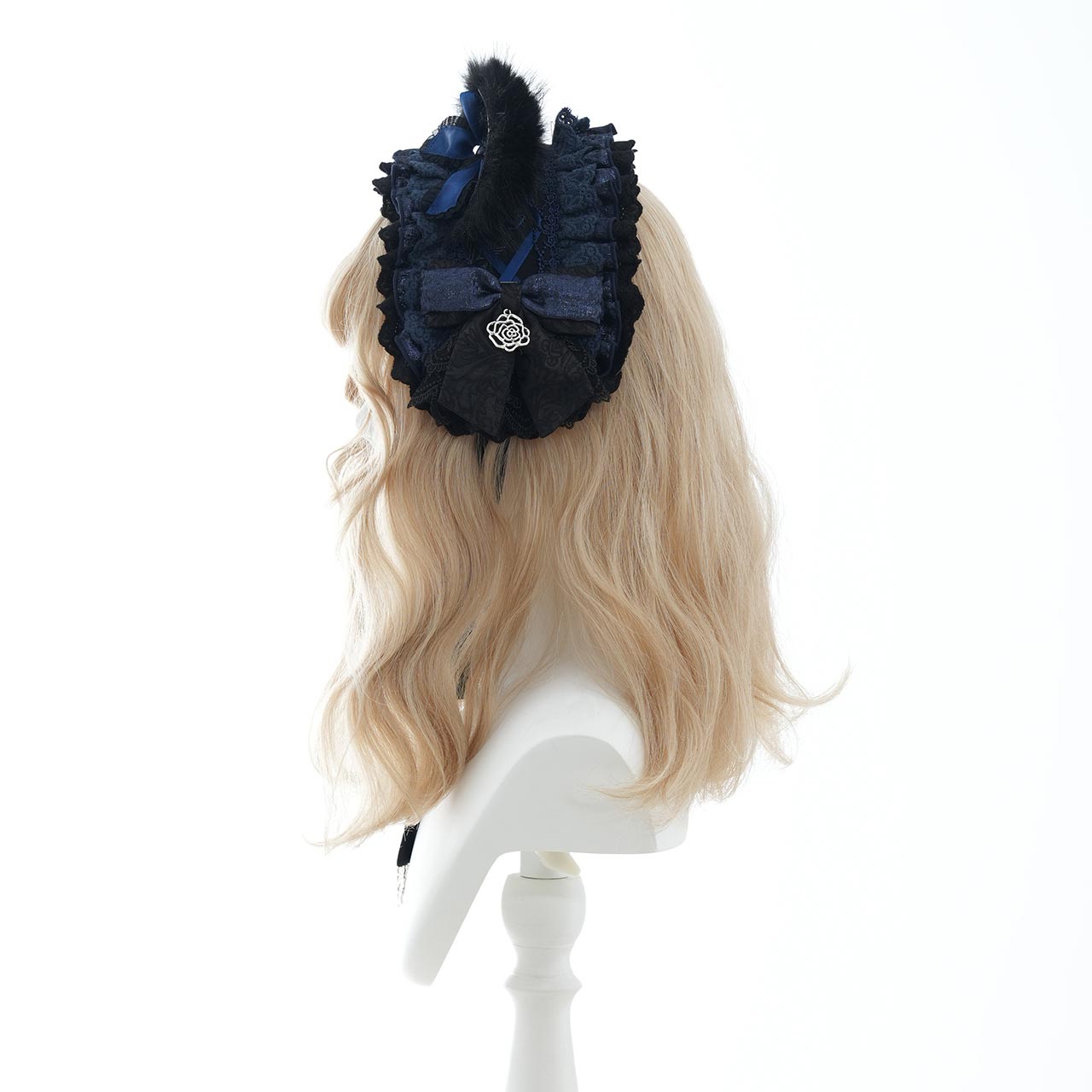 Whimsical Rosy Cats Cat-ear headdress
