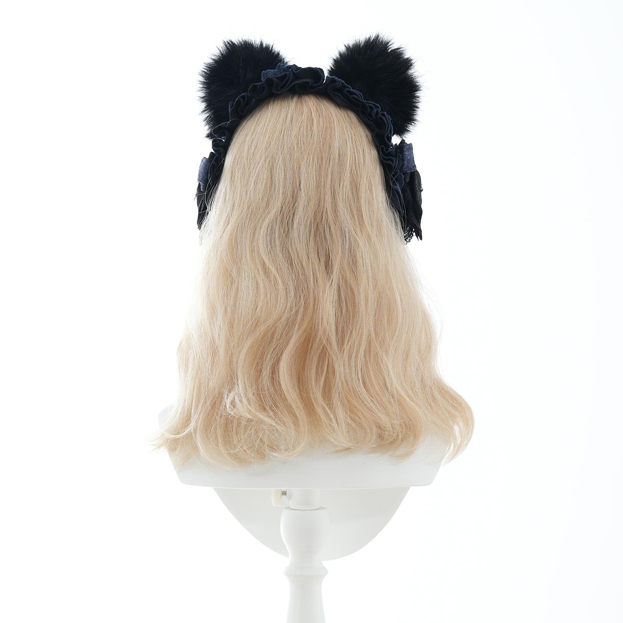 Whimsical Rosy Cats Cat-ear headdress