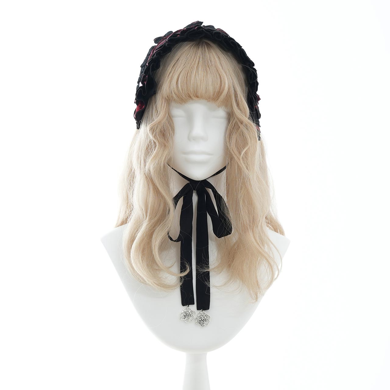 Whimsical Rosy Cats Cat-ear headdress