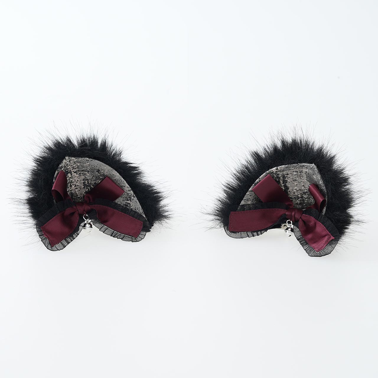 Whimsical Rosy Cats Cat-ear headdress