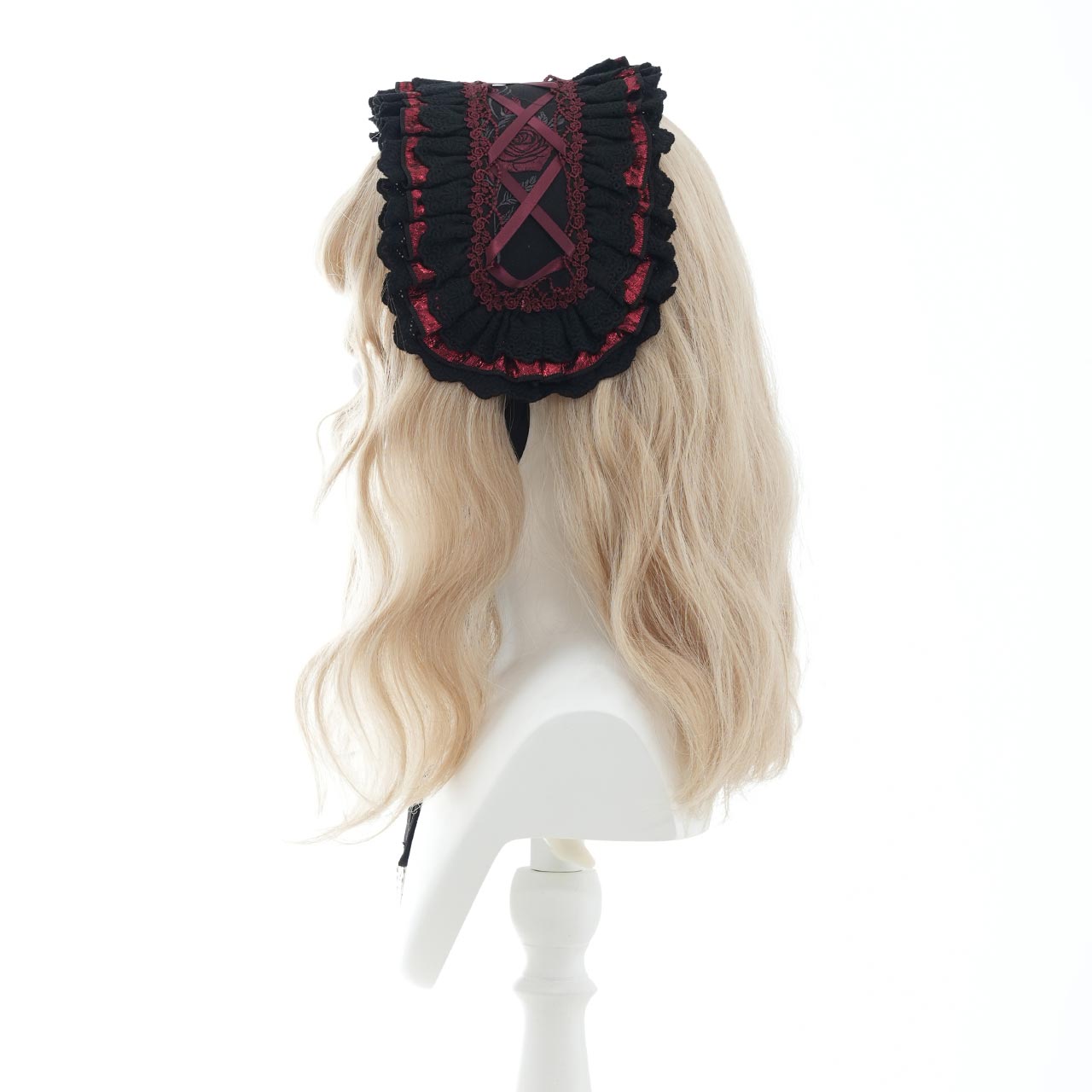 Whimsical Rosy Cats Cat-ear headdress
