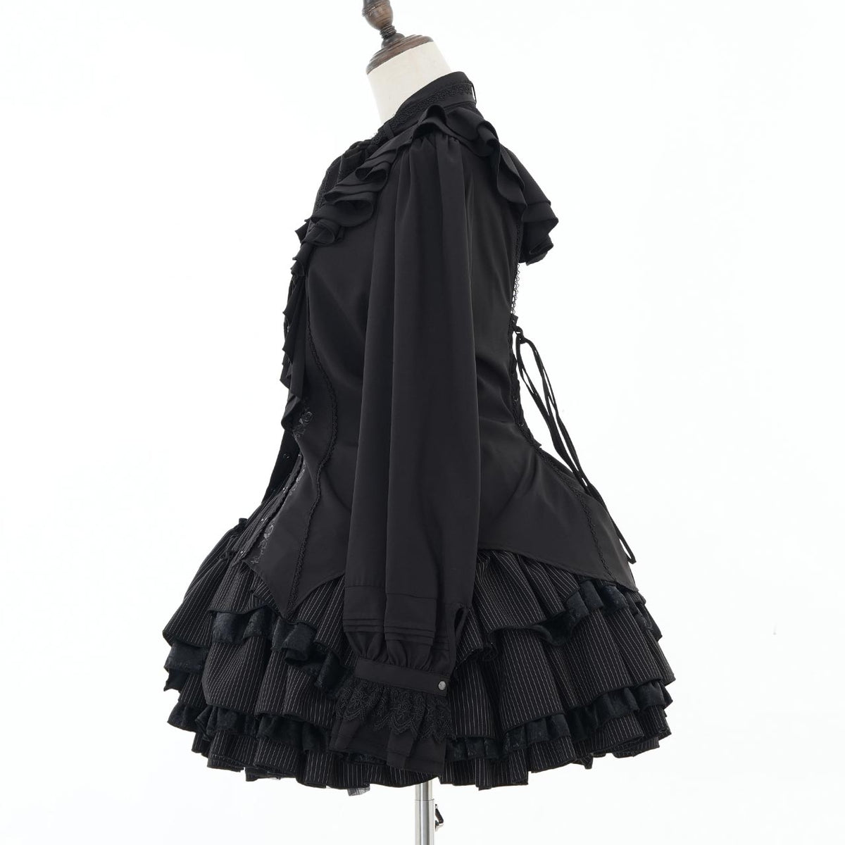 Grand Foyer Hotel Cascade Ruffle Blouse【L】