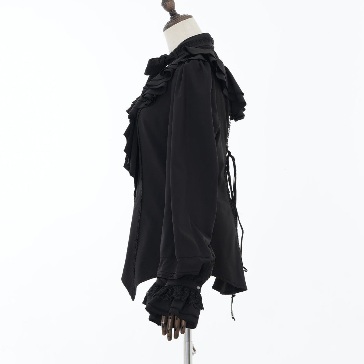 Grand Foyer Hotel Cascade Ruffle Blouse【L】