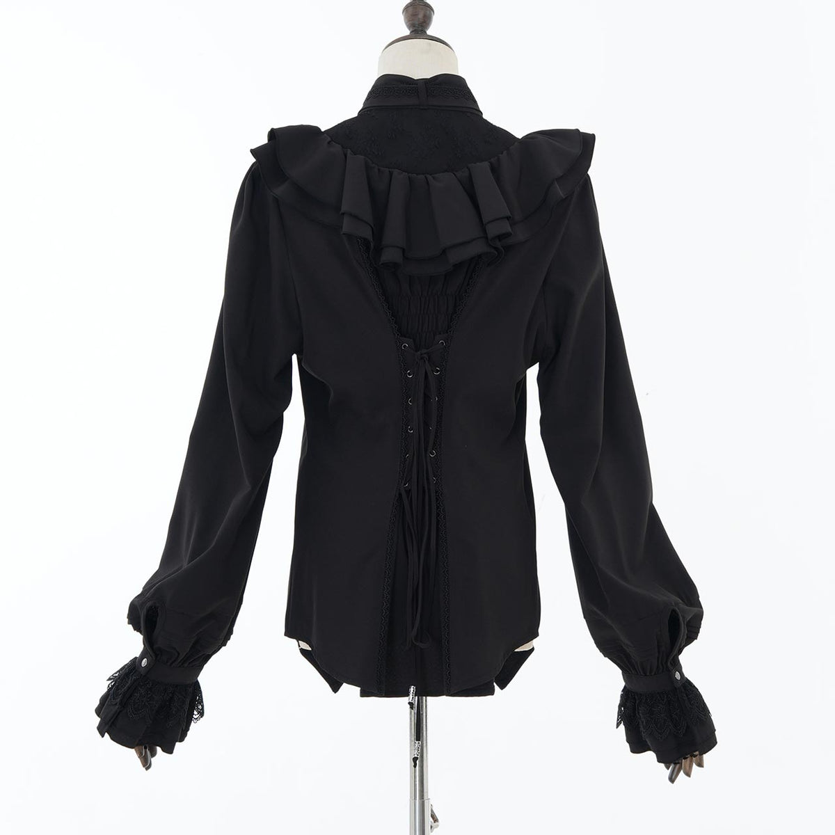 Grand Foyer Hotel Cascade Ruffle Blouse【L】