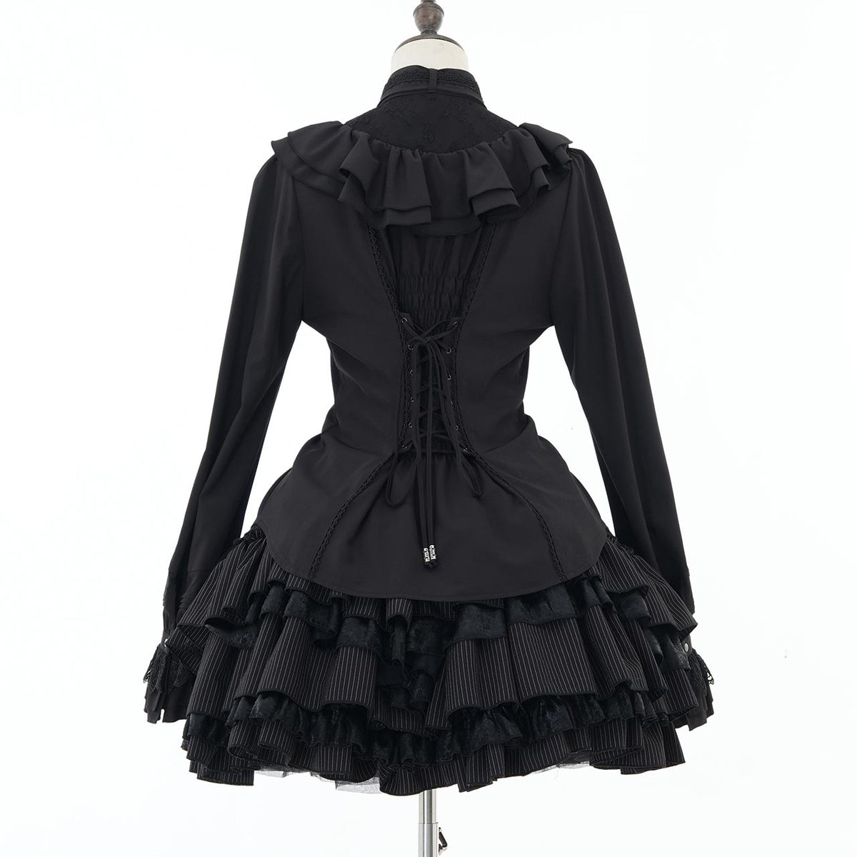 Grand Foyer Hotel Cascade Ruffle Blouse【M】