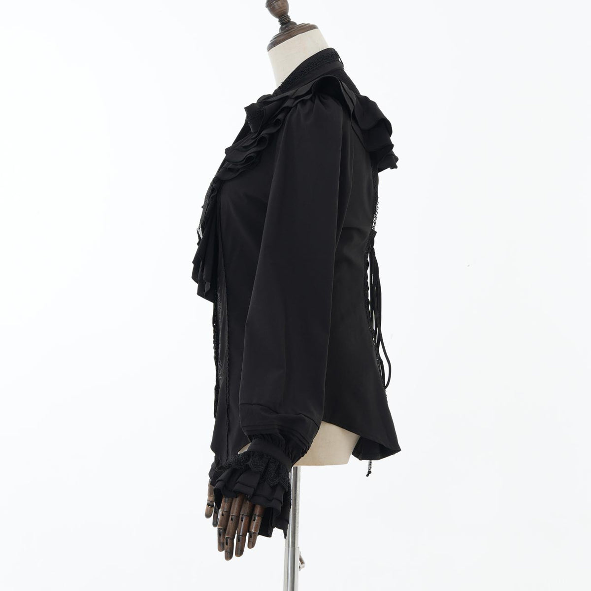 Grand Foyer Hotel Cascade Ruffle Blouse【M】