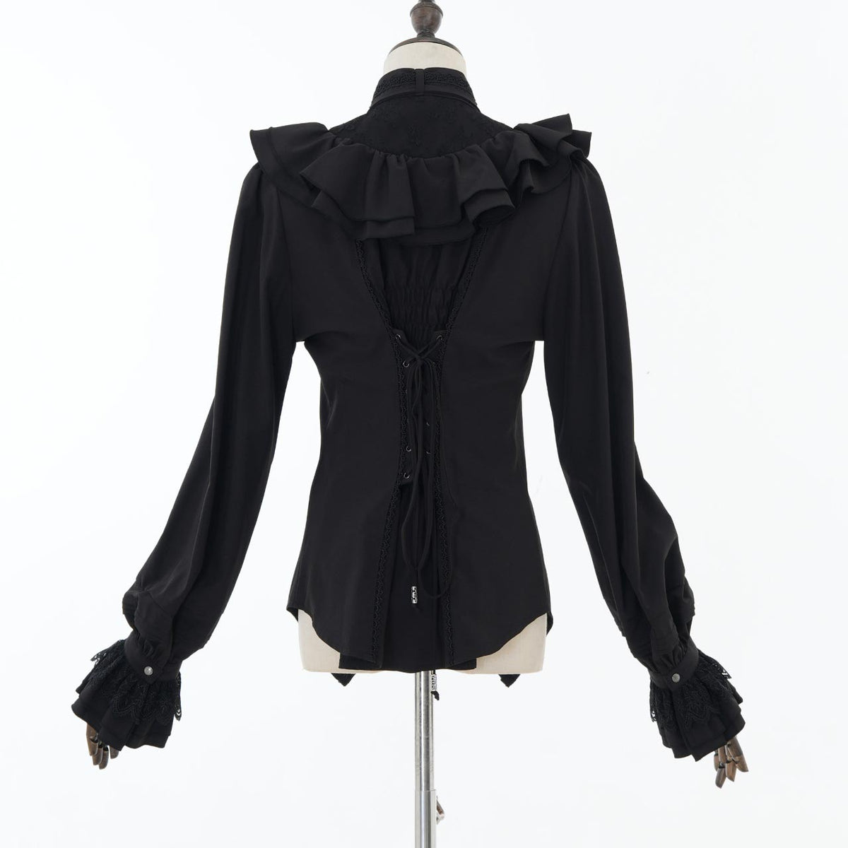 Grand Foyer Hotel Cascade Ruffle Blouse【M】