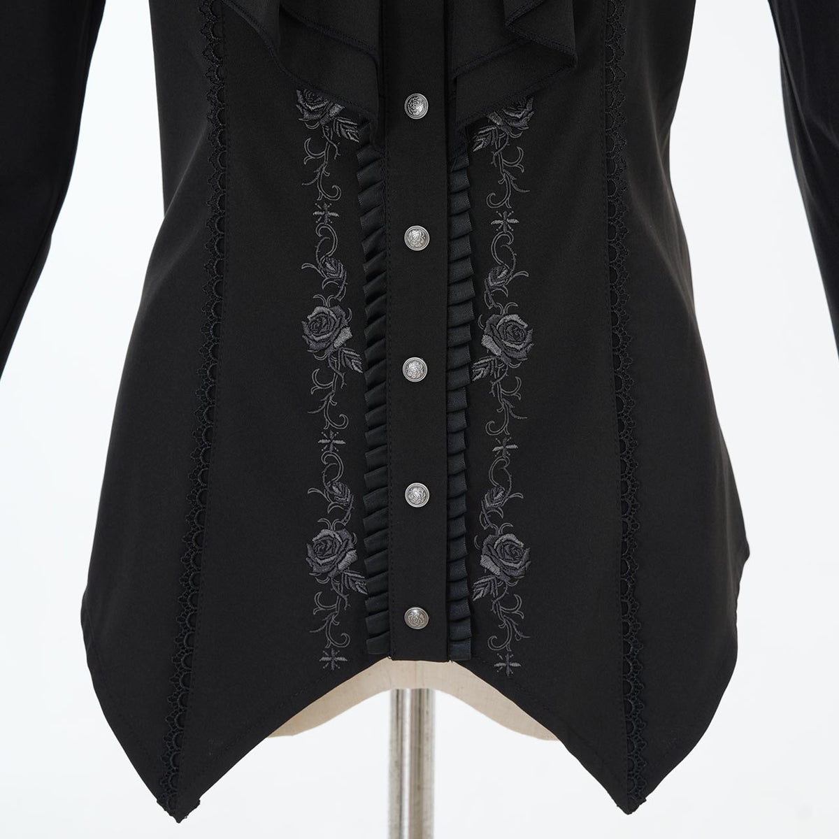 Grand Foyer Hotel Cascade Ruffle Blouse【M】