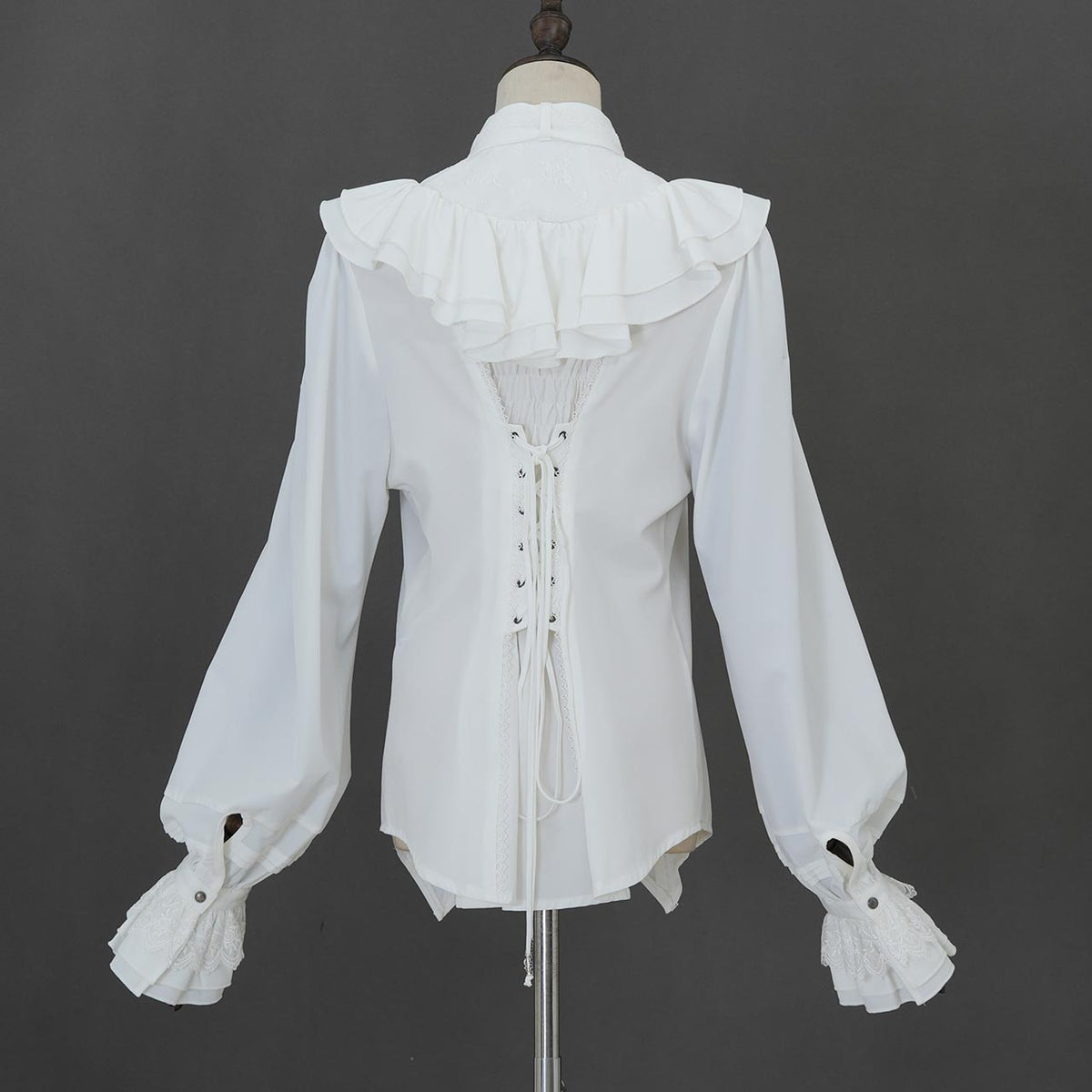 Grand Foyer Hotel Cascade Ruffle Blouse【L】