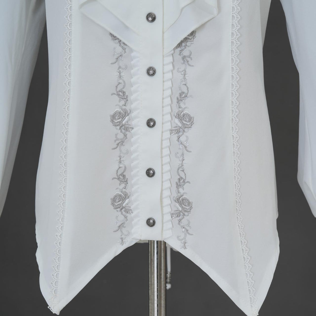 Grand Foyer Hotel Cascade Ruffle Blouse【L】