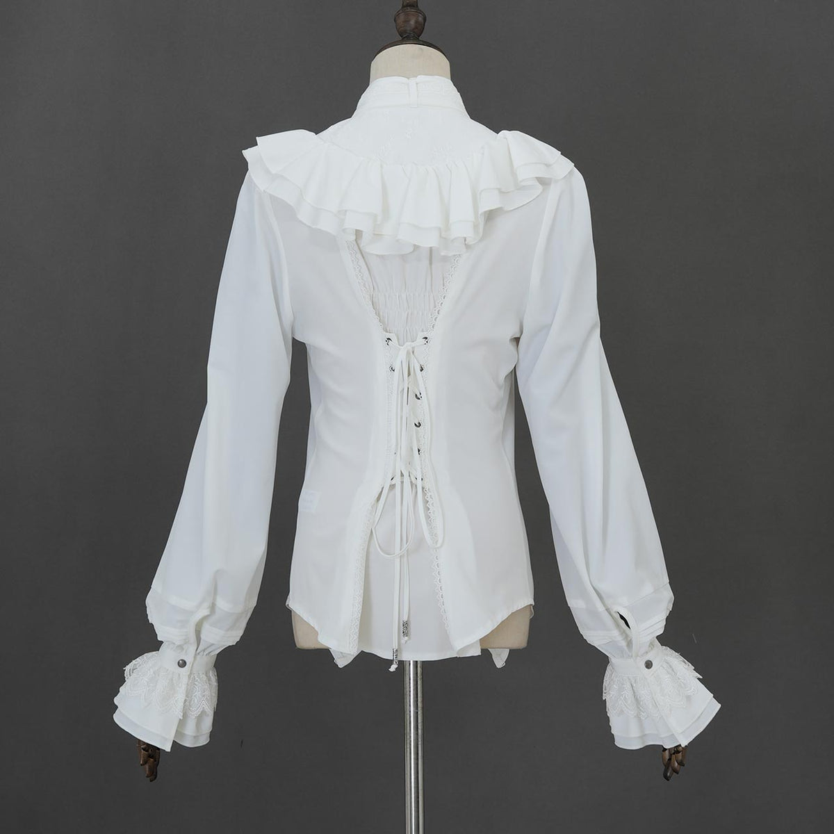 Grand Foyer Hotel Cascade Ruffle Blouse【M】