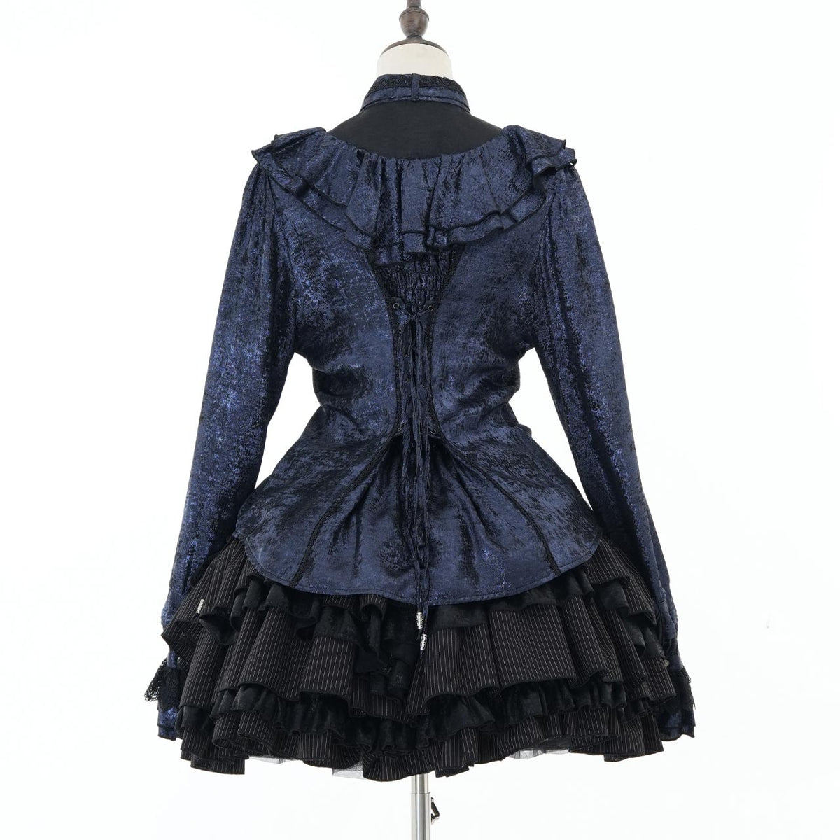 Grand Foyer Hotel Cascade Ruffle Blouse【L】