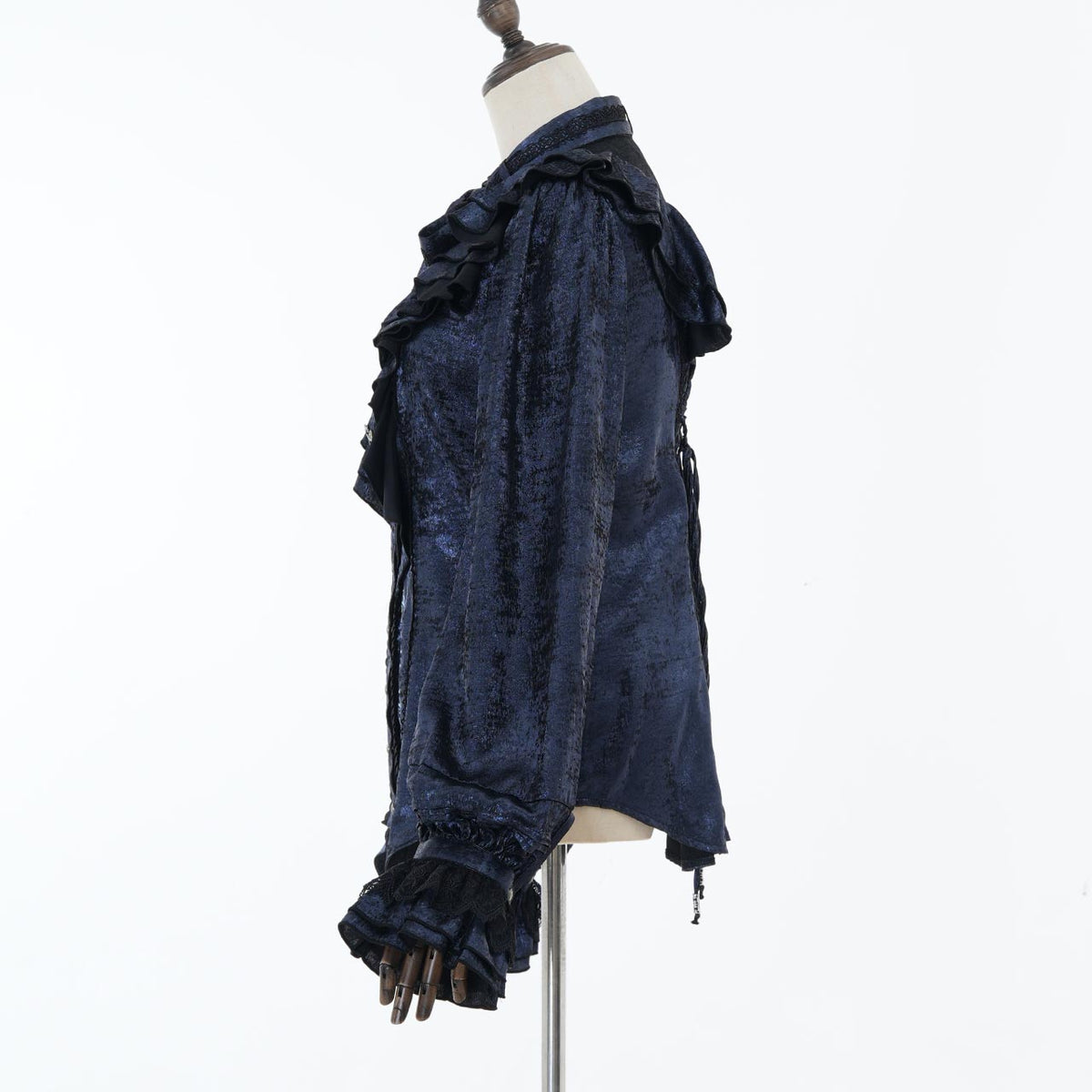 Grand Foyer Hotel Cascade Ruffle Blouse【L】