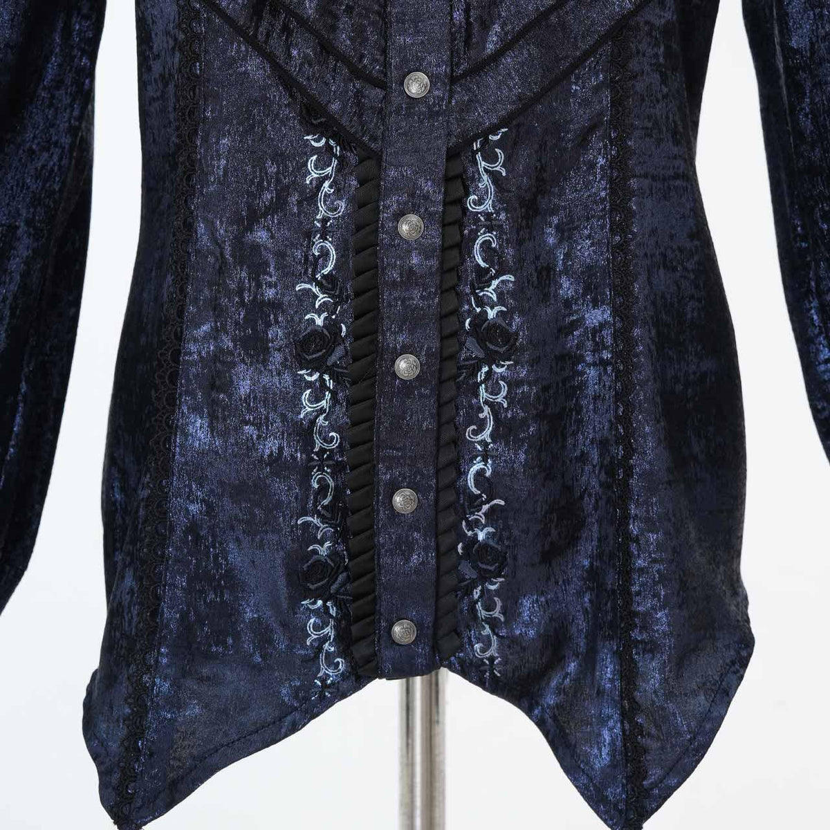 Grand Foyer Hotel Cascade Ruffle Blouse【L】