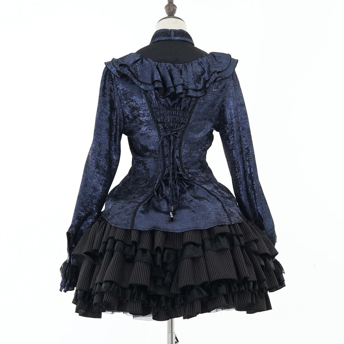 Grand Foyer Hotel Cascade Ruffle Blouse【M】