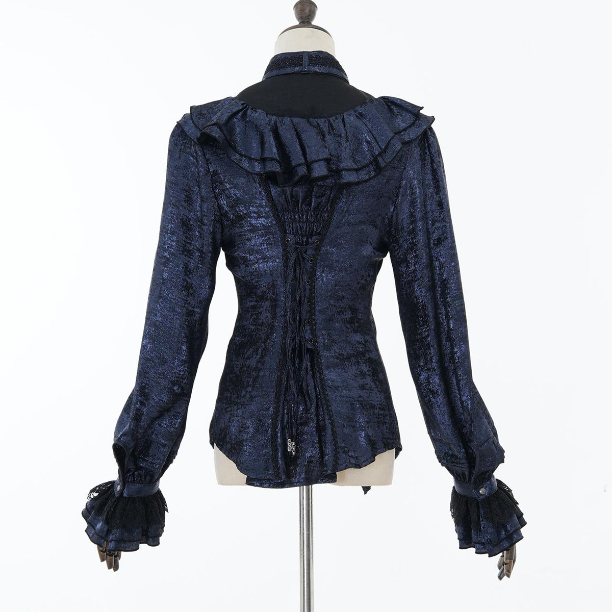 Grand Foyer Hotel Cascade Ruffle Blouse【M】